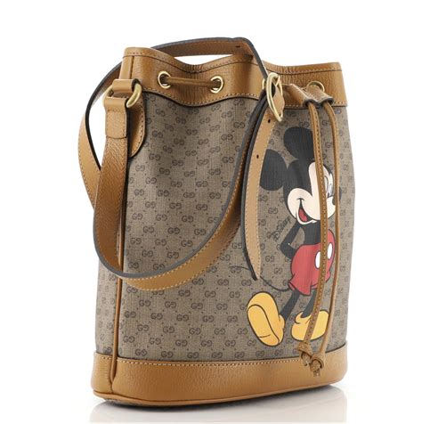 gucci disney handbags|mickey mouse Gucci bag grey.